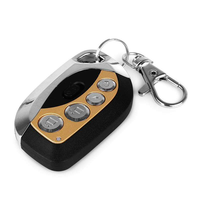 Télécommande universelle pour porte de garage avec 4 boutons, portée de 100 m, apprentissage/clonage/code fixe