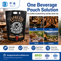 Sac en carton grande capacité 2L 3L 5L avec robinet Vitop, emballage liquide personnalisé anti-fuite pour marques d'eau, de thé et de lait