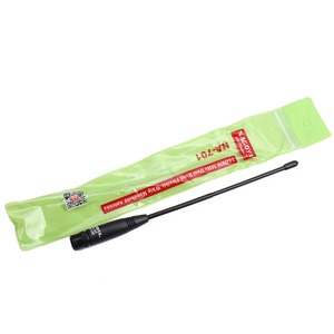 Dropshipping Nouveau NA-701 BNC 144/430Mhz Dual Band High Gain Antenne 2.15dB NA701 Pour <span class=keywords><strong>Yeasu</strong></span> Talkie-walkie à Deux Voies Radio - Product Image 6