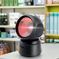 Lecteur de codes-barres sans fil de bureau T27HDW 1D 2D QR avec technologie de détection d'image pour entrepôt, supermarché et commerce de détail
