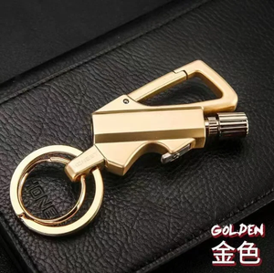 Nouveau Briquet à Huile Multifonctionnel, Ouvre-Bouteille, Allume-Boîte Métallique, Porte-clés, Briquet à Kérène Étanche pour l'Extérieur - Product Image 2