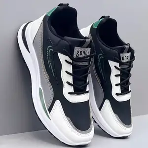 2024 Summer Fashion New Design Male Running Sports Shoes Pu Mesh Breathable Sneakers For Men