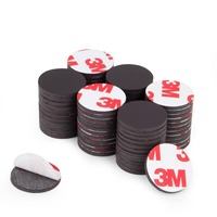 Étiquette RFID NFC 125kHz 13.56Mhz Mini Token PETG Anti-Métal, Disque Adhésif, Résistant aux Intempéries, Modèle à Rétention 10 Ans