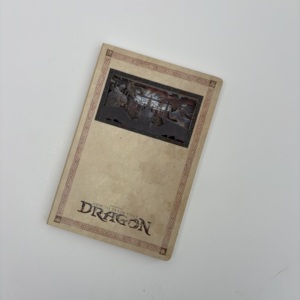 Tùy chỉnh 3D Điêu Khắc Máy Tính Xách Tay 60 tấm bên trong xoắn ốc ràng buộc bìa cứng nhựa Bìa văn phòng Quà Tặng Nhật ký yên khâu - Product Image 1