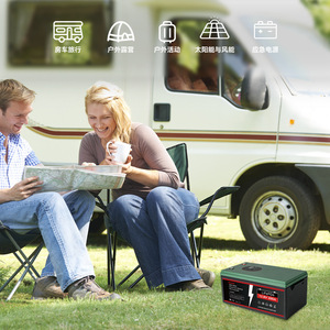 LiFePO4 Energy Storage <b>Battery</b> <b>12V</b> 300Ah Solar Power RV Outdoor Use - Product Image 1