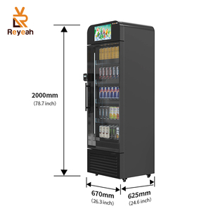 Máquina expendedora inteligente de bebidas, <span class=keywords><strong>nevera</strong></span> congelada, máquina expendedora AI con pago móvil - Product Image 3