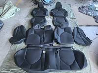 Housses de Siège Auto en Cuir Haut de Gamme Personnalisables avec Broderie Complète pour Ford/Audi/Toyota, Incluant les Modèles A5 et Mustang