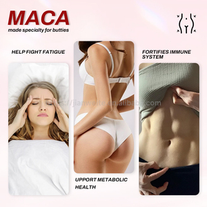 Venta caliente Suministro de fábrica MACA Gummies Mujeres Aumento de glúteos Reafirmante Curva de glúteos Regula el sistema endocrino - Product Image 4