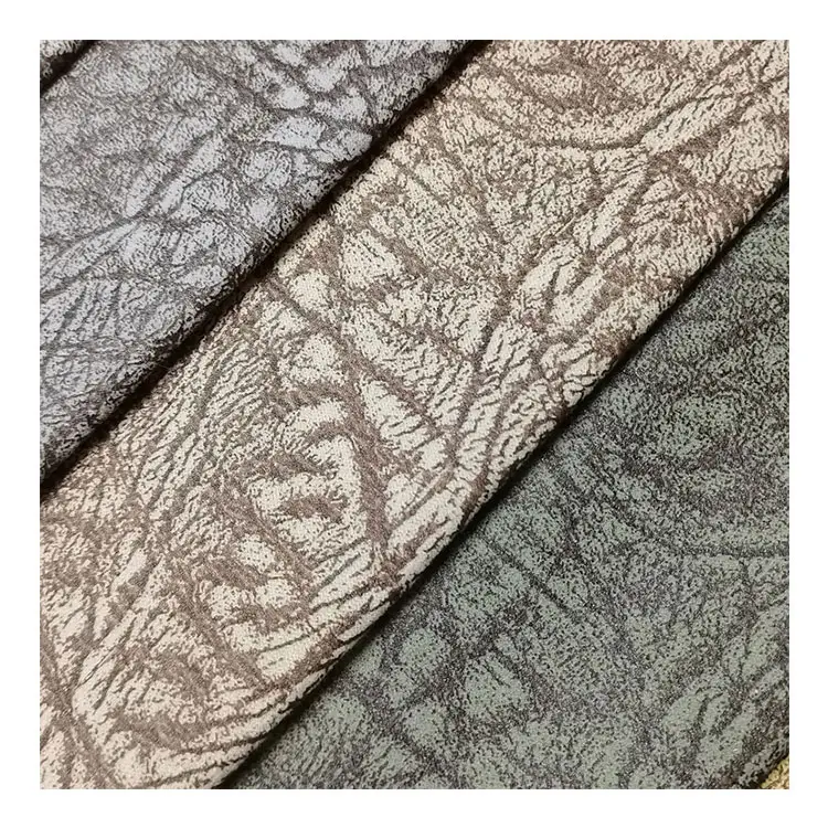 Tecido de couro para sofá de designer de têxteis para casa Couro falso barato Mobiliário de couro de boa qualidade