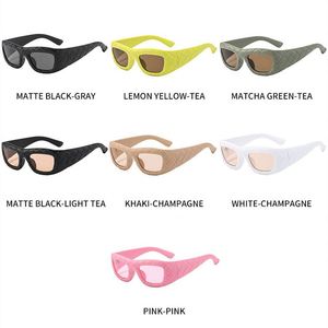 Gafas de Sol Cuadradas Punk con Marco Grande para Hombre, Diseño Personalizado con Logotipo, Moda 2025, Protección UV400, Gafas Deportivas Y2K para Mujer - Product Image 6