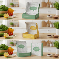 Boîtes d'expédition personnalisées en carton recyclable avec pelliculage brillant/mat, gaufrage, découpe et dorure à chaud pour l'emballage de vêtements domestiques