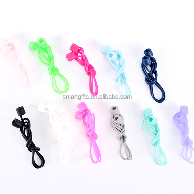 Luminous Little Bear Silicone Phone Hanger - Original Round Soft Ring Phone Chain - Silicone Wrist Anti-loss Phone Hanger Image 4