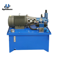 Unité hydraulique haute pression personnalisée avec électrovannes et vannes à commande manuelle, station de pompage hydraulique à moteur AC 380V/415V