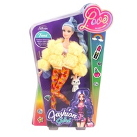 Poupée gonflable en vinyle fantaisie SAMLOK 11,5 pouces, modèle 2024, très populaire, avec batterie, ensemble de jeu de beauté et de mode pour habiller les poupées