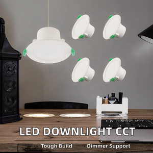 IP44 Aluminum Modern Recessed LED <b>Downlight</b> with Touch On/Off Switch Dimmable for Home/Office/Hotel Use - Product Image 2