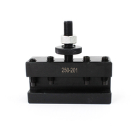 Porte-outil à changement rapide type 250-201 en acier trempé, porte-outil à changement rapide pour tour, oxyde noir, porte-outil pour machine-outil CNC en stock