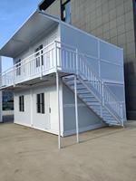 Casa Prefabricada Modular Llave en Mano, Edificio Integrado de Acero Ligero Aislado e Impermeable para Oficina, Dormitorio o Apartamento