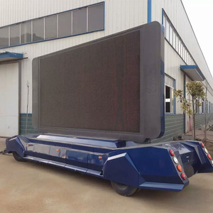 Hecho en China, pantalla <span class=keywords><strong>LED</strong></span> impermeable <span class=keywords><strong>LED</strong></span>, cartelera Digital móvil, publicidad, semirremolque de vídeo <span class=keywords><strong>Led</strong></span>, <span class=keywords><strong>remolque</strong></span> de exposición móvil - Product Image 1