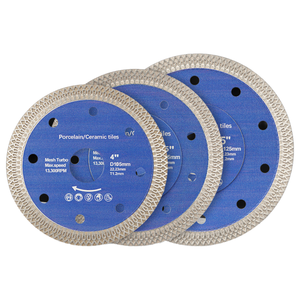 Sıcak Press105MM elmas Turbo kesme aracı taşlama testere bıçağı kesme diski için granit mermer taş seramik karo - Product Image 4