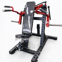 Machine à presser les épaules assise à charge libre, équipement de musculation professionnel pour le renforcement des deltoides et l'entraînement de musculation