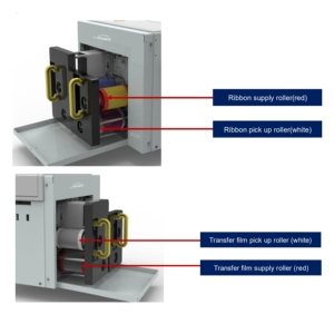 เครื่องพิมพ์การ์ดย้อมสีแบบระเหิดความละเอียดสูง R600M seaory imprimante self-service Kiosk retransfer - Product Image 6