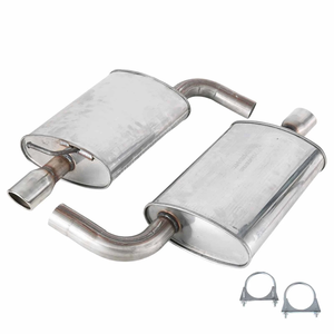 Silencieux d'échappement en acier inoxydable pour Ford Explorer 3.5L (2011-2016) - Système d'échappement arrière - Vente en gros fabricant - Product Image 5