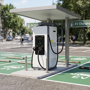 Chargeur DC pour véhicules électriques CPO Branding Starcharge Titan V5 120kW 180kW 150-1000Vdc à large plage de tension, monté au sol - Product Image 1
