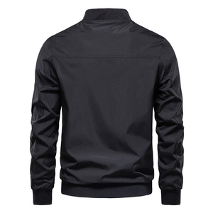 Chaqueta Cortavientos de Otoño para Hombre, Talla Grande, Cuello Alto, Diseño Personalizado, Estilo Urbano, Informal y a la Moda - Product Image 2