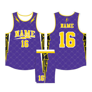 Combinaison d'entraînement de balle personnalisée pour adultes et enfants Maillot et short à séchage rapide Uniforme de basket-ball de l'équipe d'impression numérique - Product Image 2