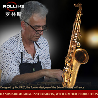 Professional High Grade Woodwind Instrument Manufacturer Wholesale Retail Comfortable Keys Q3 Bb Tenor Saxophone