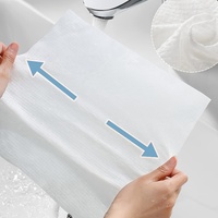Serviette de bain jetable en coton pour la protection de l'environnement, format élargi, épaissie, design compressé