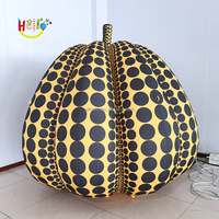 Grande citrouille gonflable pour décoration de jardin d'Halloween