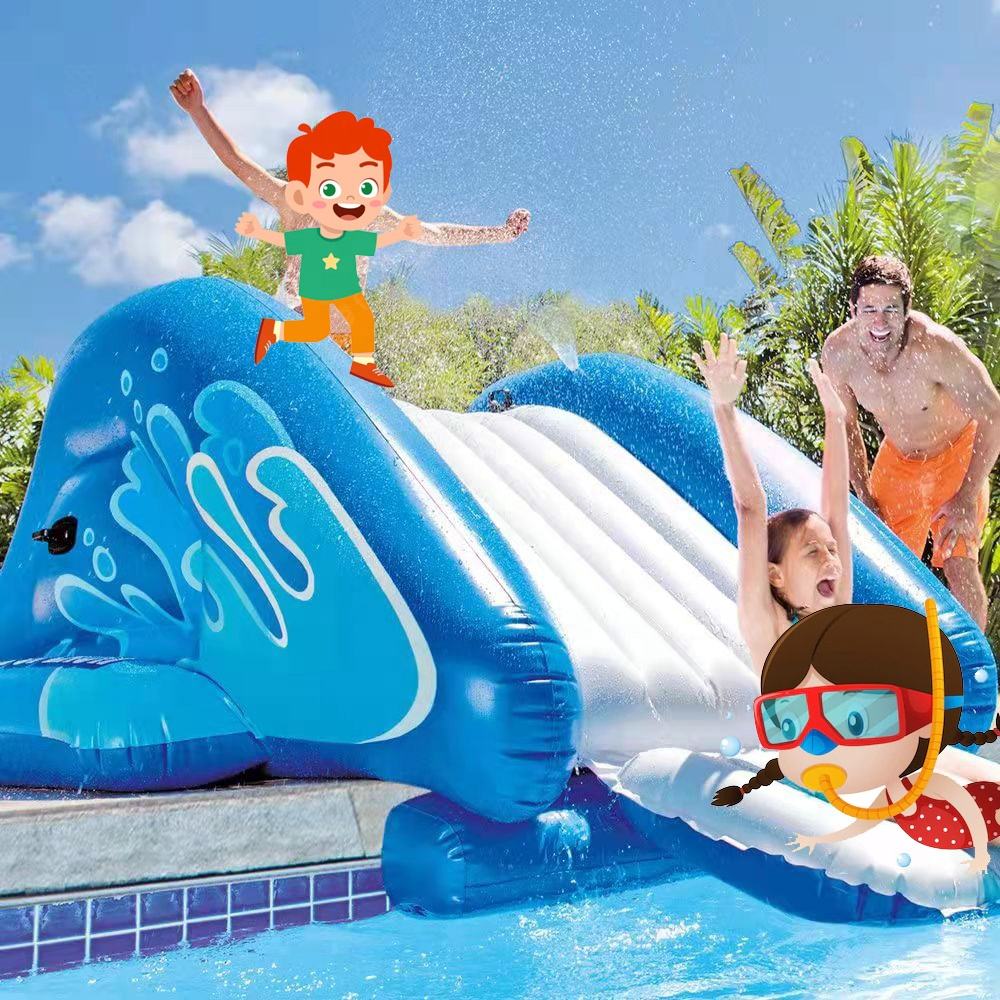For Kids Intex Pool Inflatable Slide For Above Ground Pool