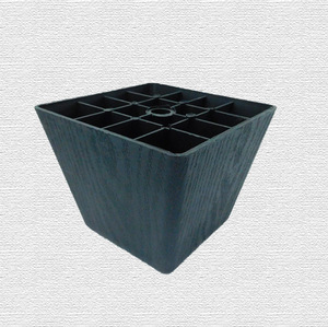 Pieds <span class=keywords><strong>de</strong></span> <span class=keywords><strong>canapé</strong></span> en plastique, carrés, trapézoïdaux, rehausseurs, accessoires <span class=keywords><strong>de</strong></span> quincaillerie pour meubles, renfort universel, style américain - Product Image 5