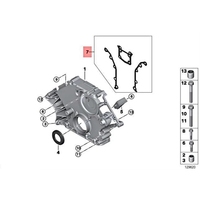11141439717 Juego de Juntas de la Tapa de Distribución del Motor X5 4.4L N62B44A para BMW E53 E60 E64 E63 E65 E66 E70