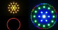Projecteur LED Par Zoom 19x15w RGBW 4 en 1, Zoom LED Par 19*15w, Zoom LED Par DMX, Projecteur LED Par Zoom pour Scène, DJ, Concert, Éclairage DJ