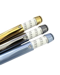 Heavy Duty High Grade <b>Gold</b> Plated <b>Pen</b> for 3ml Bottle Custom Logo Support Reusable Portable Skin Care Dosing Applicator <b>Pen</b> - Product Image 1