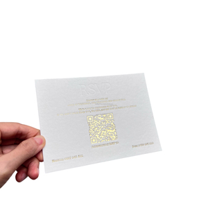 Tarjeta de invitación clásica de lujo Diseño de tipografía elegante Logotipo personalizado Tarjeta de felicitación compensada Gracias Incluye - Product Image 2