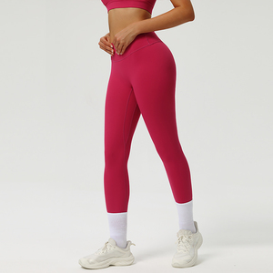 <span class=keywords><strong>Pantaloni</strong></span> da Yoga con Logo personalizzato all'ingrosso Leggings da palestra Sport da Fitness da <span class=keywords><strong>donna</strong></span> collant pancia per - Product Image 2