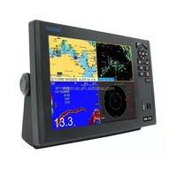 Onwa Km-12x Traceur graphique Gps marin 5-en-1 12 pouces 12 "avec transpondeur Ais de classe B Fonction radar de détection de poissons