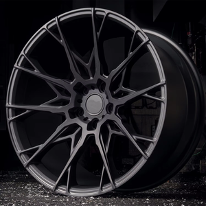 Jantes de voiture de course forgées en alliage d'aluminium 5x120 à rayons personnalisés, finition brillante pour usage après-vente, compatibles 5x114.3 et 5x120 - Product Image 3