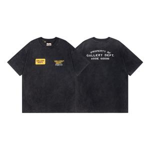 उच्च गुणवत्ता वाली गैलरी पुरुषों की टी-शर्ट डिपो ग्रीष्मकालीन पुरुषों के कपड़े रेट्रो कस्टम सफेद कैजुअल डिजाइनर पुरुषों की ग्राफिक टी-शर्ट - Product Image 4