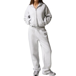 Nouveauté Hiver : Survêtements Décontractés Vintage Unis pour Femmes, Hauts Longs Tricotés à Capuche Respirants de Qualité Supérieure, Marque Personnalisée OEM - Product Image 2