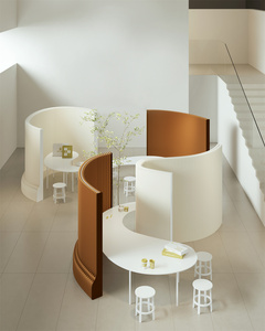 ฉากกั้นห้องพับได้ Spazepaper Meandering Paper Wall สำหรับตกแต่งโชว์รูมและร้านค้าปลีก - Product Image 5