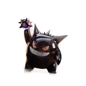 Nouveauté, Poke Moned Gengar, marchandises d'anime, ornement de bureau transparent, accessoires de voiture incontournables, cadeau, jouet - Product Image 6