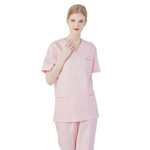 Uniformes d'hôpital à manches courtes pour femmes Scrubs d'infirmière et uniformes médicaux pour médecins Prix du marché international - Product Image 1