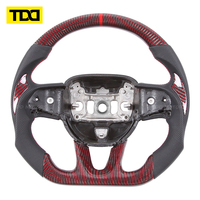 TDD Echtes Carbon-Lenkrad Passend für Dodge Challenger Charger 2015-2021 Dodge Durango 2018 2019 2020-2021