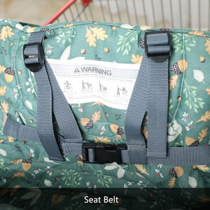 Funda para <span class=keywords><strong>Carrito</strong></span> de Compras BSCI para Bebé, Funda para <span class=keywords><strong>Carrito</strong></span> de Compras Doble para Bebé, Funda para Silla Alta para Restaurante - Product Image 3