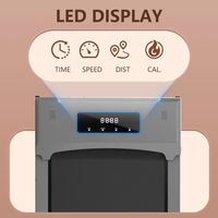 Caminadora Eléctrica Plegable Profesional, Caminadora Portátil Plegable, Mini Caminadora de Escritorio para Uso en Casa o Gimnasio