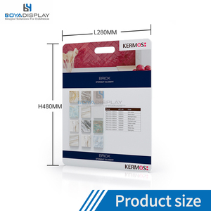 Lụa in ấn/UV in ấn tùy chỉnh kích thước Logo treo sàn gỗ đá khảm gạch nhỏ MDF Mẫu Hội Đồng Quản trị với xử lý - Product Image 2